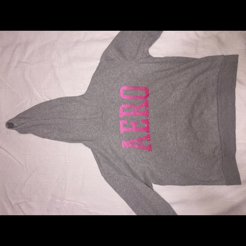 Grey Aeropostal Hoodie